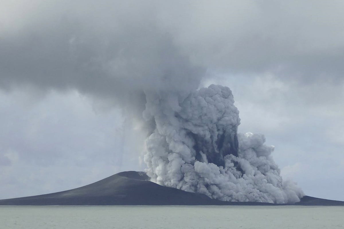 Inesperado: cómo la erupción volcánica del Hunga Tonga sirvió para frenar el cambio climático