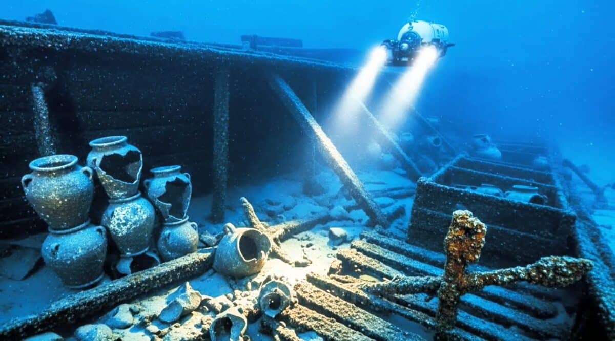 Un barco del siglo XVI encontrado a 2.500 metros frente a las costas de Francia 