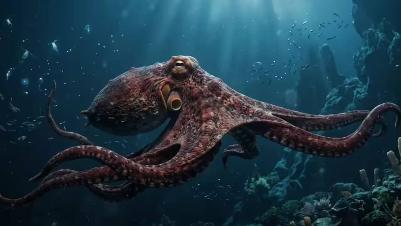 El verdadero kraken: un pulpo prehistórico del tamaño de un autobús que trituraba huesos 