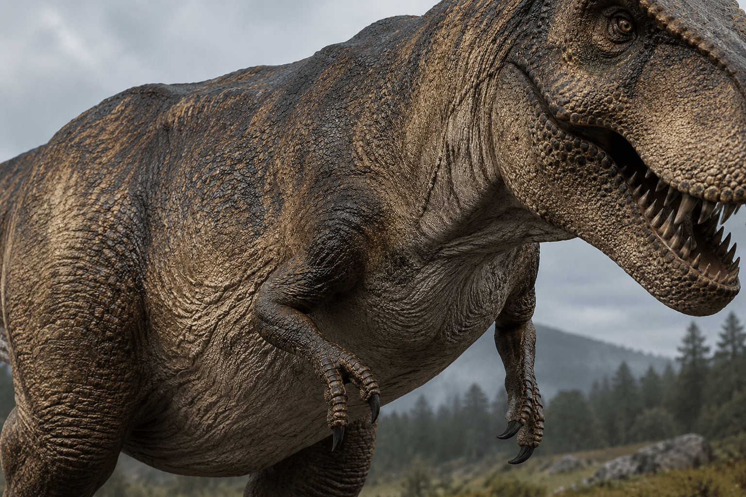 Nueva explicación: por qué el Tiranosaurio rex tenía los brazos tan cortos