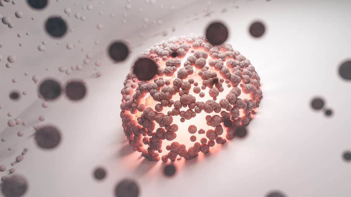 Las «huellas de la muerte» de las células, un escondite para los virus