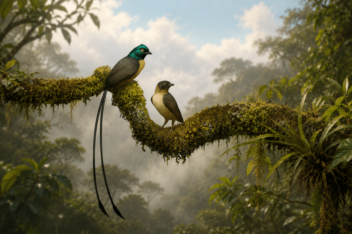 Hallado el fósil de un pavo real que vivió durante la era de los dinosaurios 
