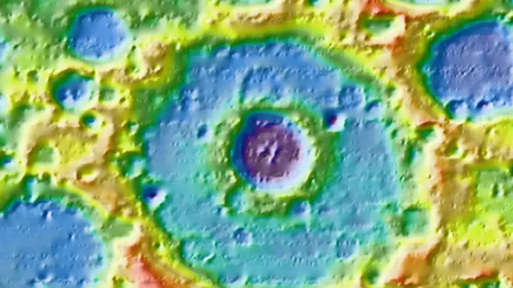 Un cohete a la deriva de Elon Musk hace un nuevo cráter en la Luna 1 crater en la luna