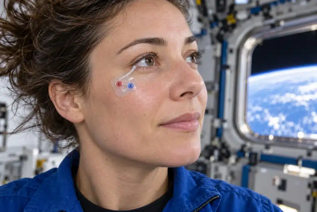 ¿Cómo se ponen colirio en el ojo los astronautas? Los coreanos tienen una solución 1 gotas para los ojos